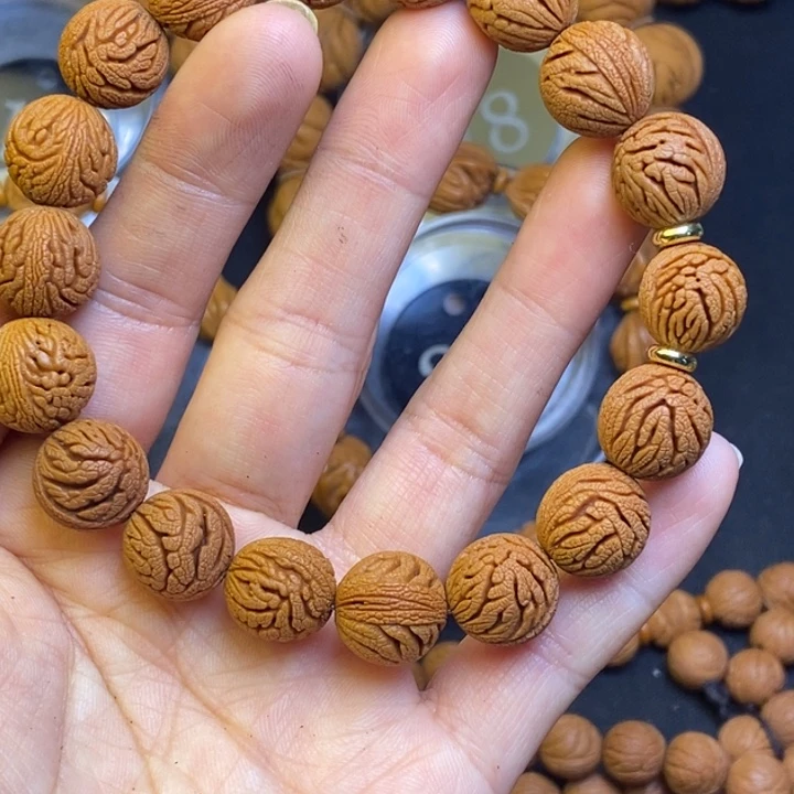 桃核吊坠秦岭龙纹桃13尺寸