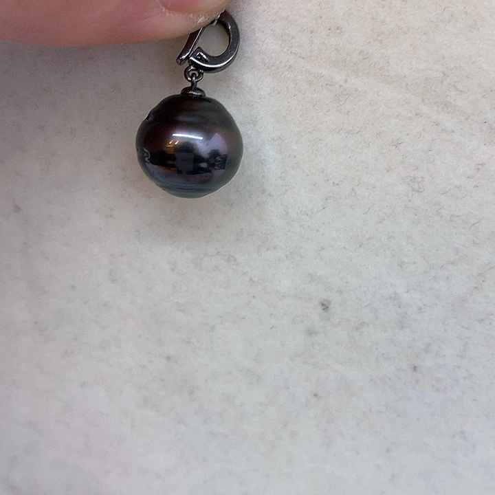 海水珍珠颈饰银S925镶嵌