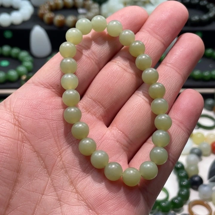 和田玉未镶嵌手串