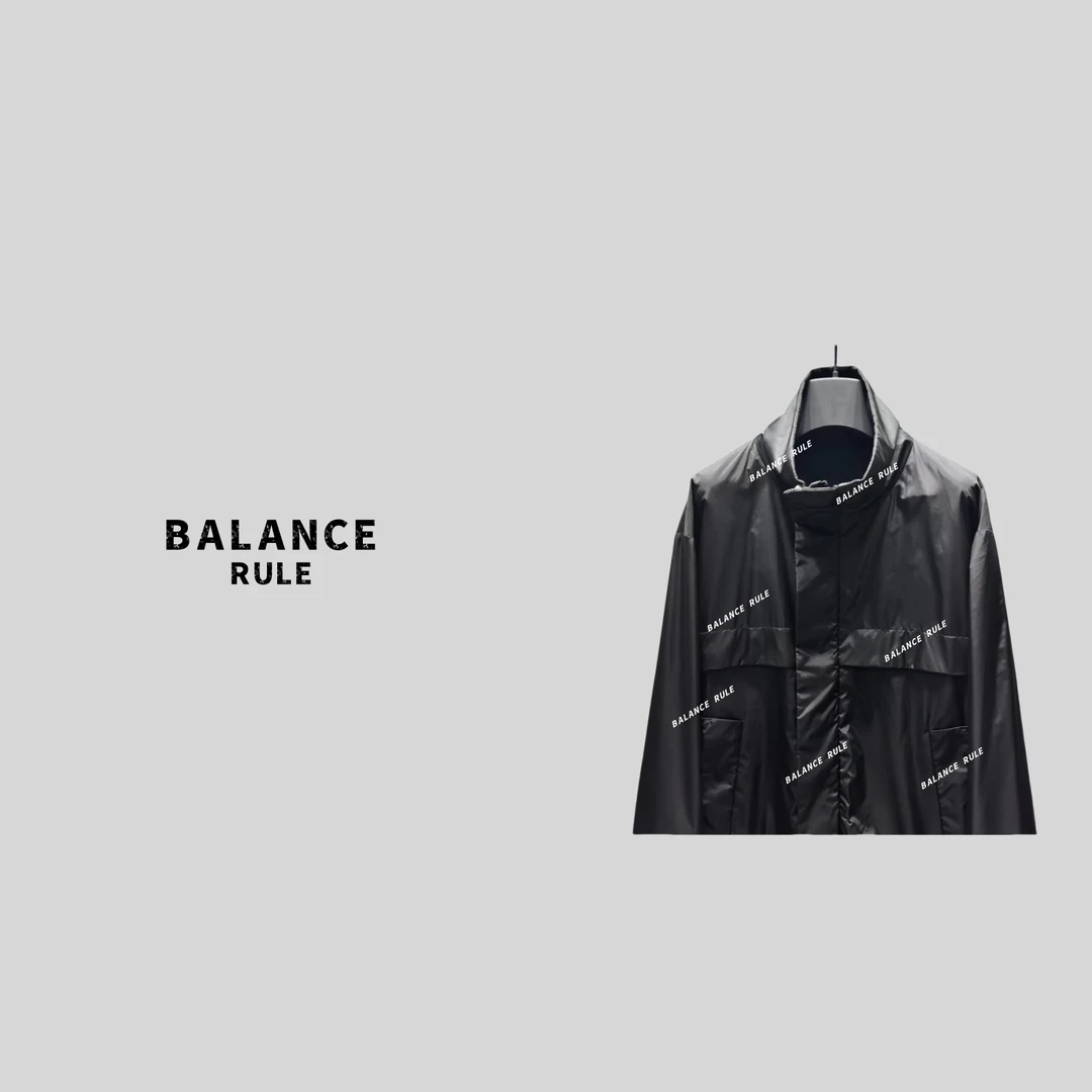 秋冬灰色防风休闲长袖外套 BALANCE RULE【平衡规则】5820