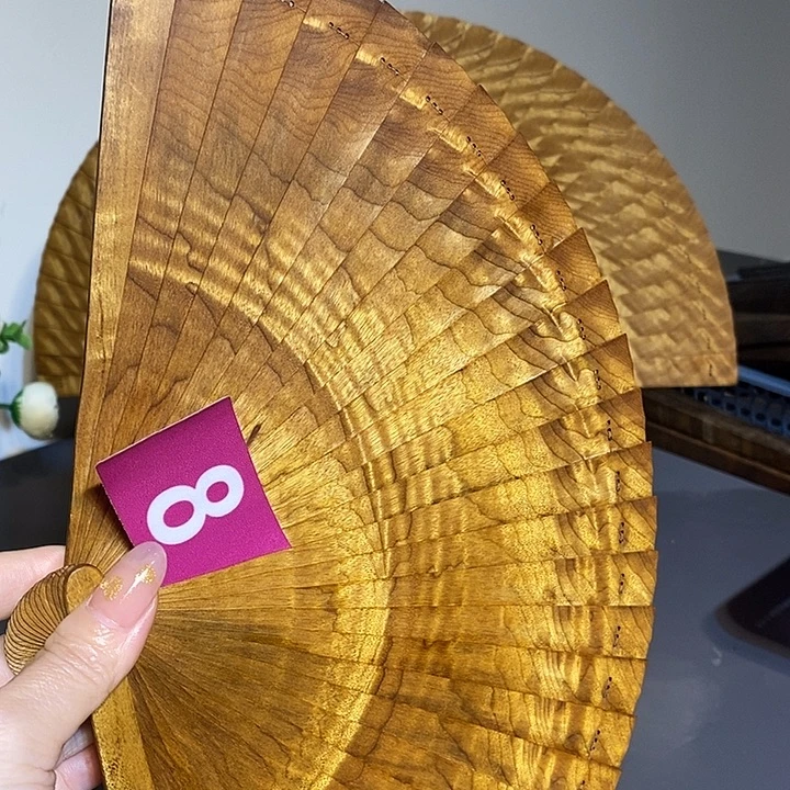 楠木金丝楠木扇子