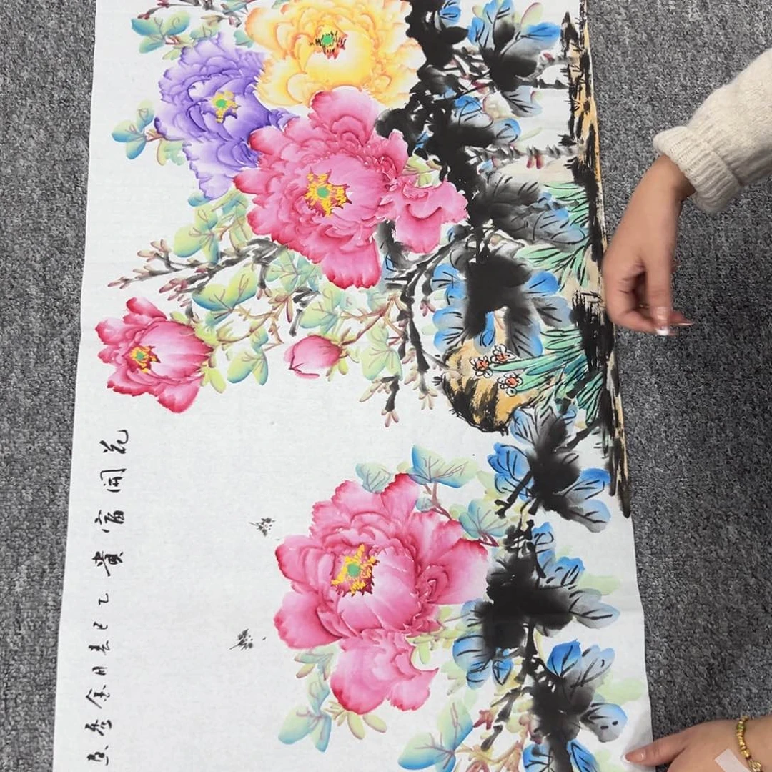 国画纯手绘字画作品展