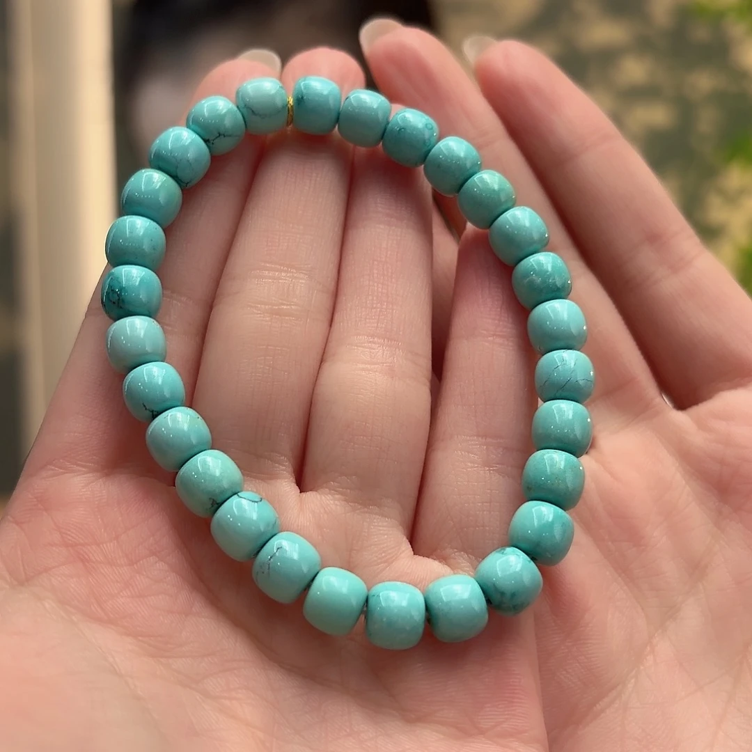 绿松石未镶嵌颈饰