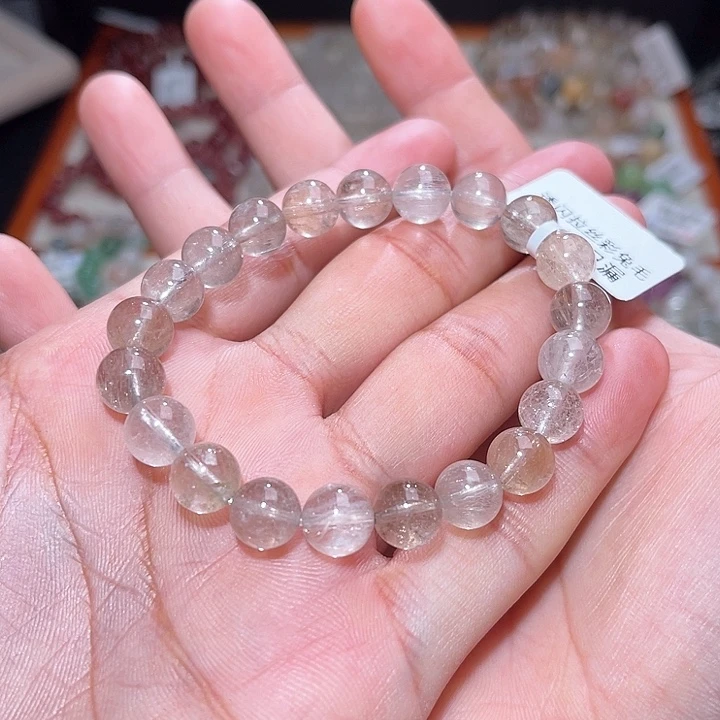 水晶手链未镶嵌221号主图手串  9+