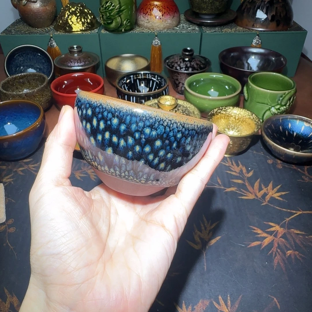 茶盏微瑕建盏，介意勿拍