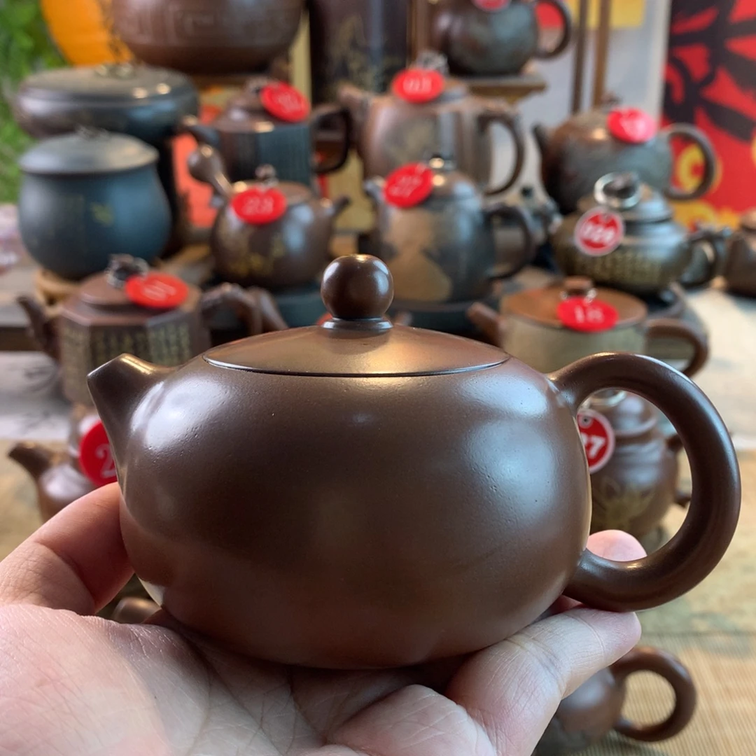 1***1素西施壶全手工制作