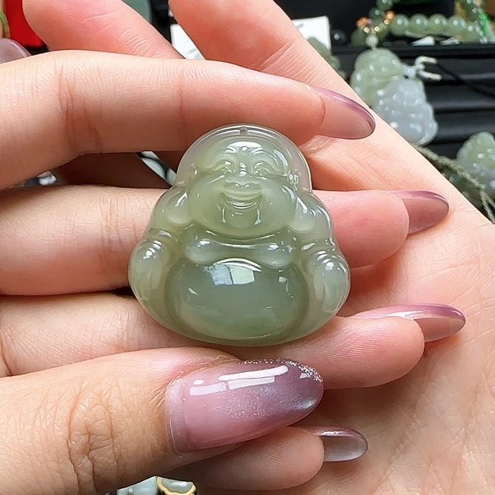 颈饰未镶嵌和田玉卡35