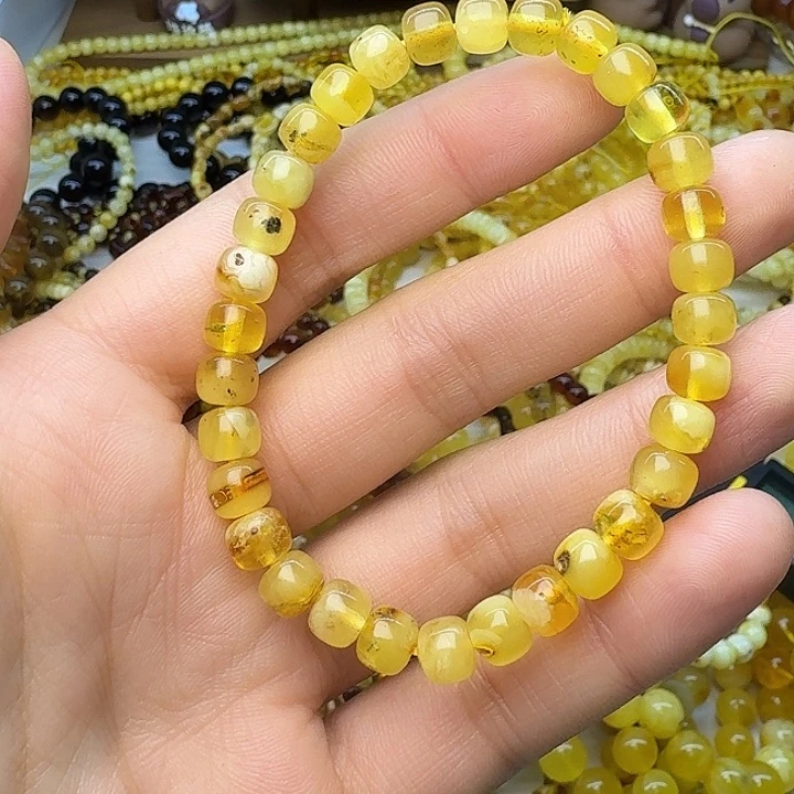 琥珀未镶嵌珠宝奇石