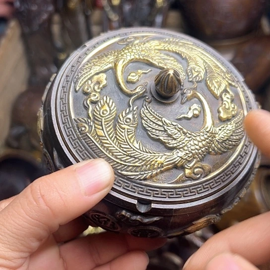 铜制文玩把玩物件