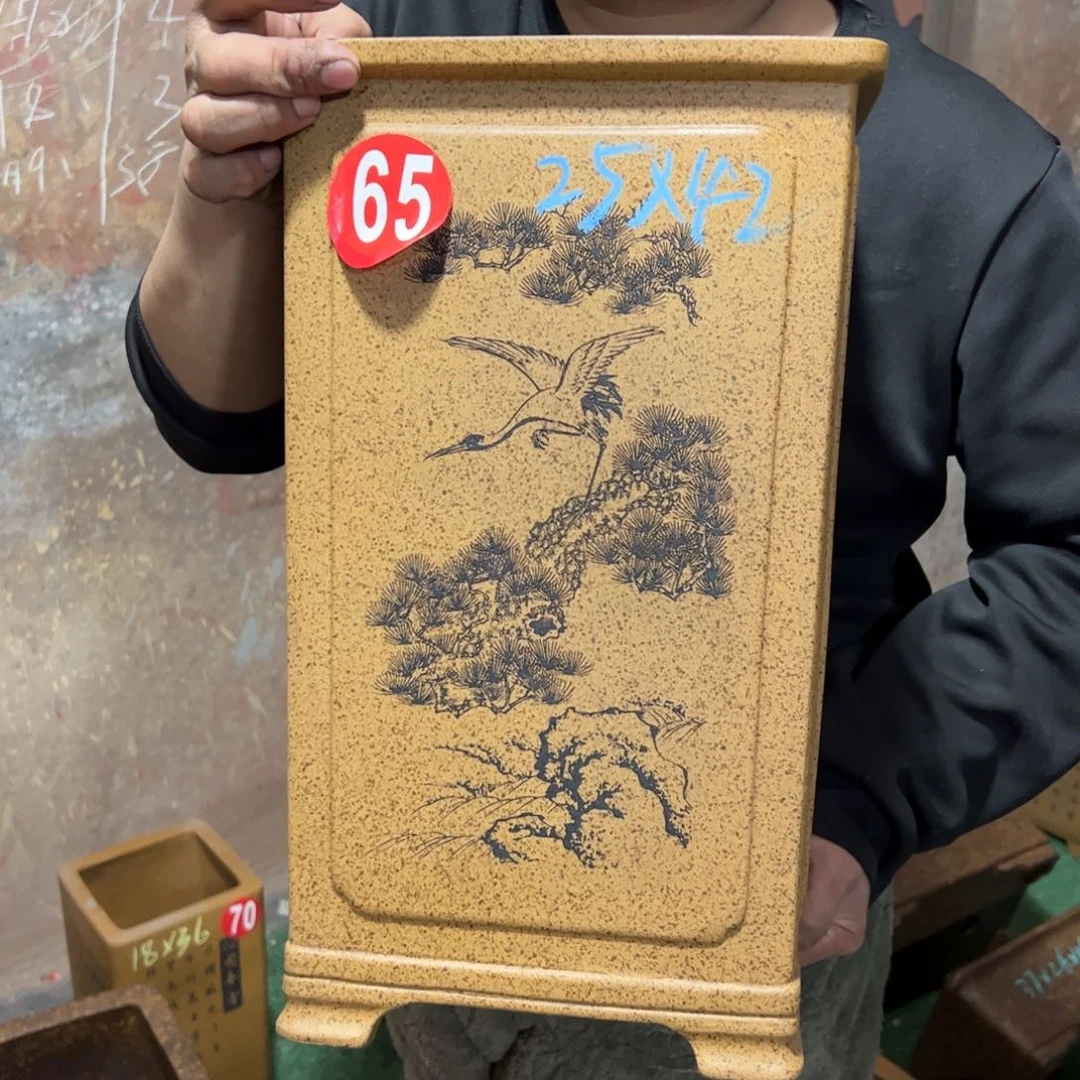 紫砂花盆紫砂花盆