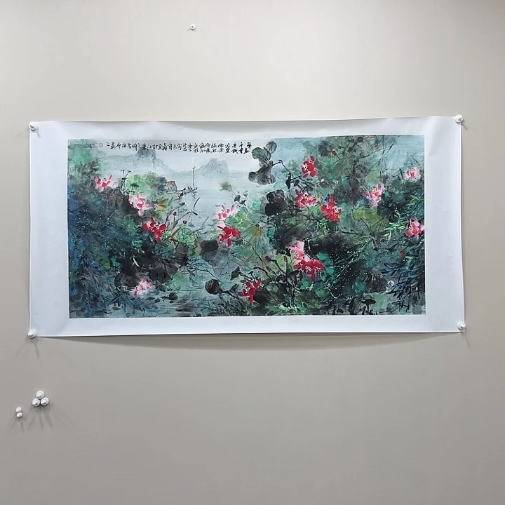 国画王辉精品纯手绘8平尺