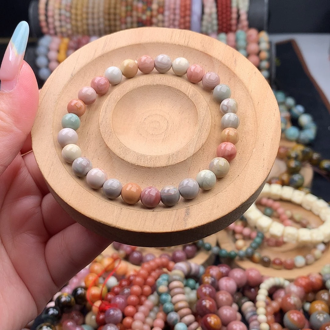 未镶嵌手串石英质玉3