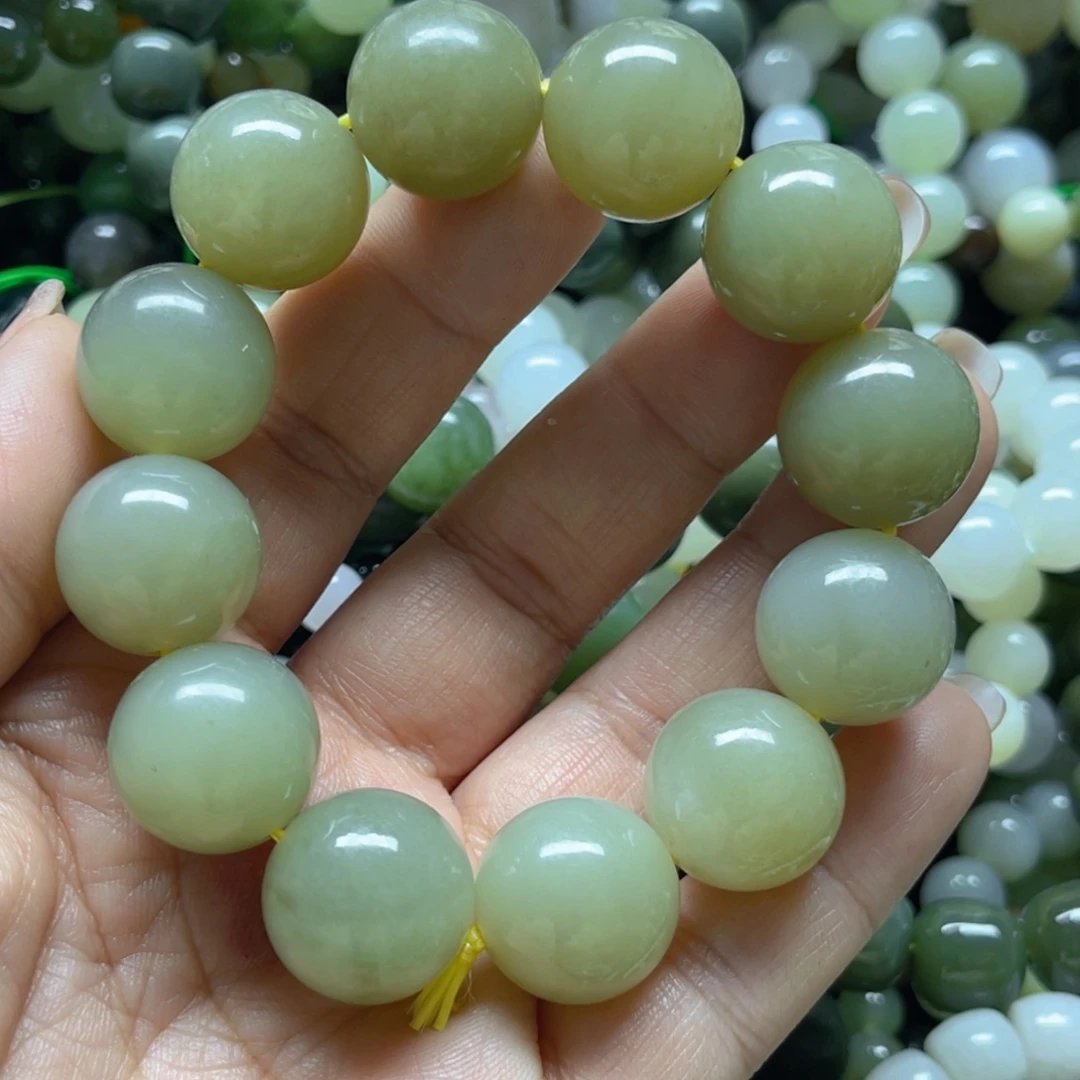 和田玉手链未镶嵌