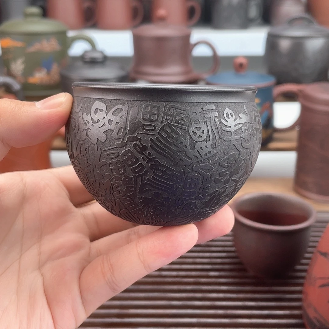 紫砂茶杯高档紫砂茶具套装