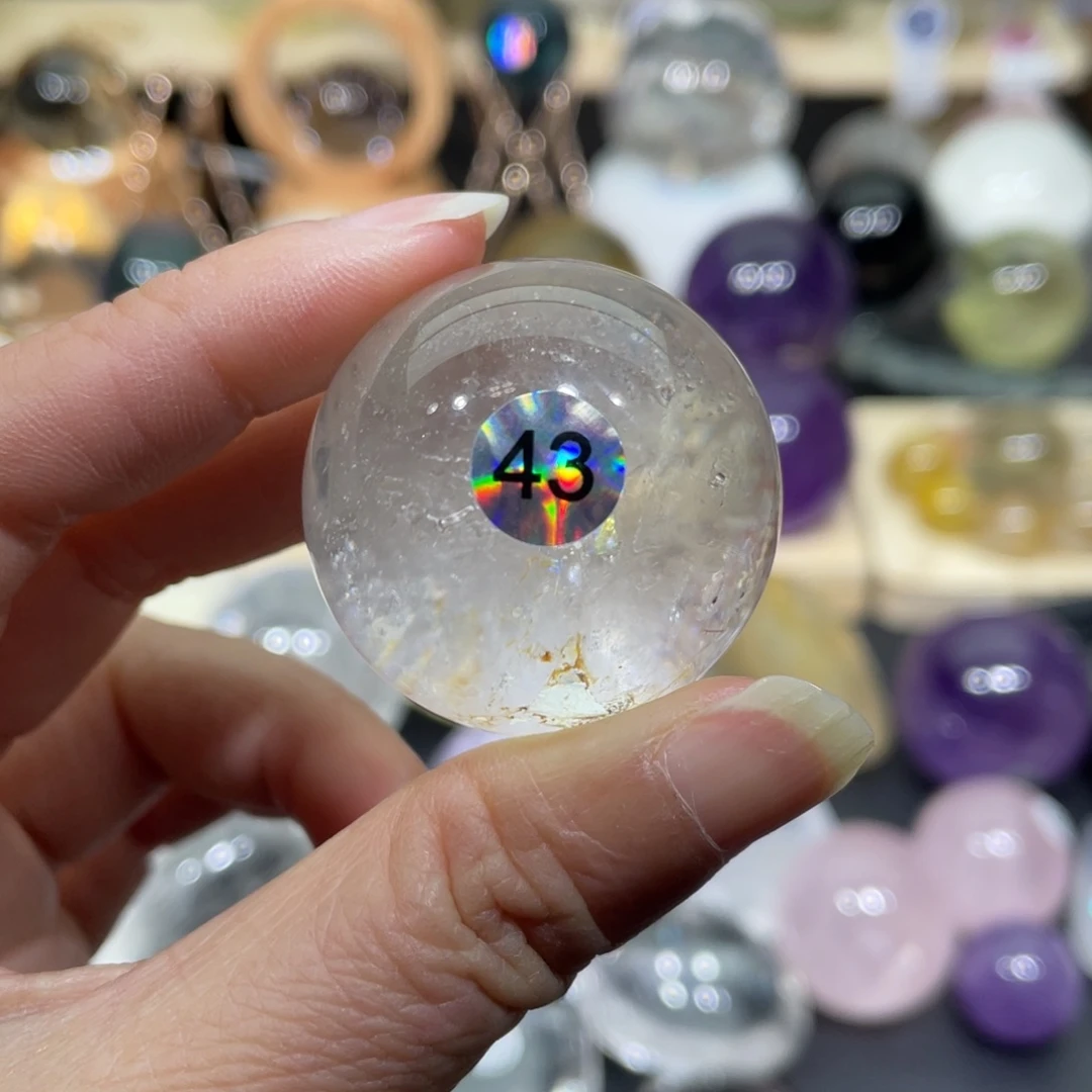 未镶嵌水晶珠宝半成品