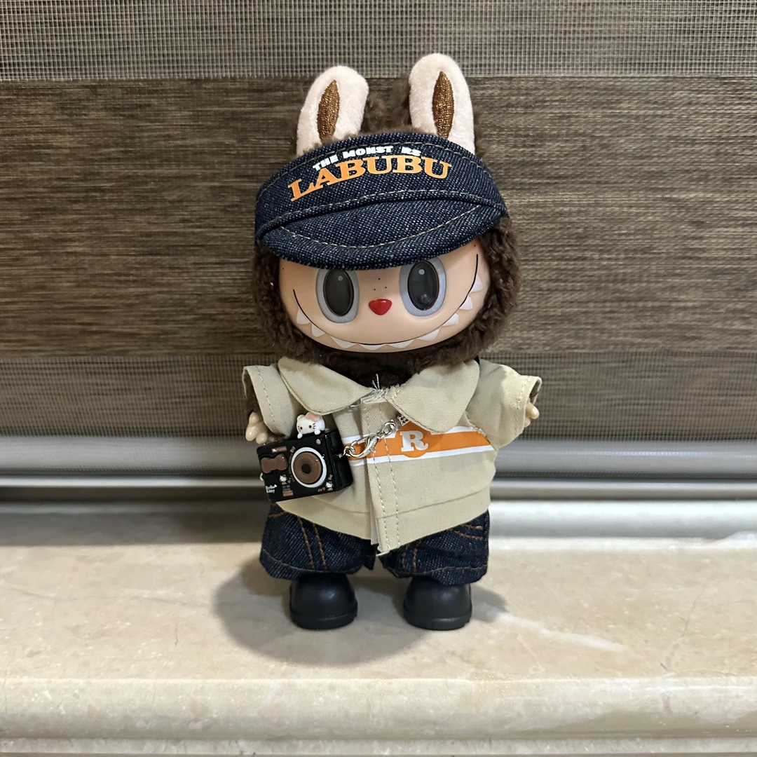 （仅娃衣）labubu一二三代坐坐派对的娃衣套装 便利店