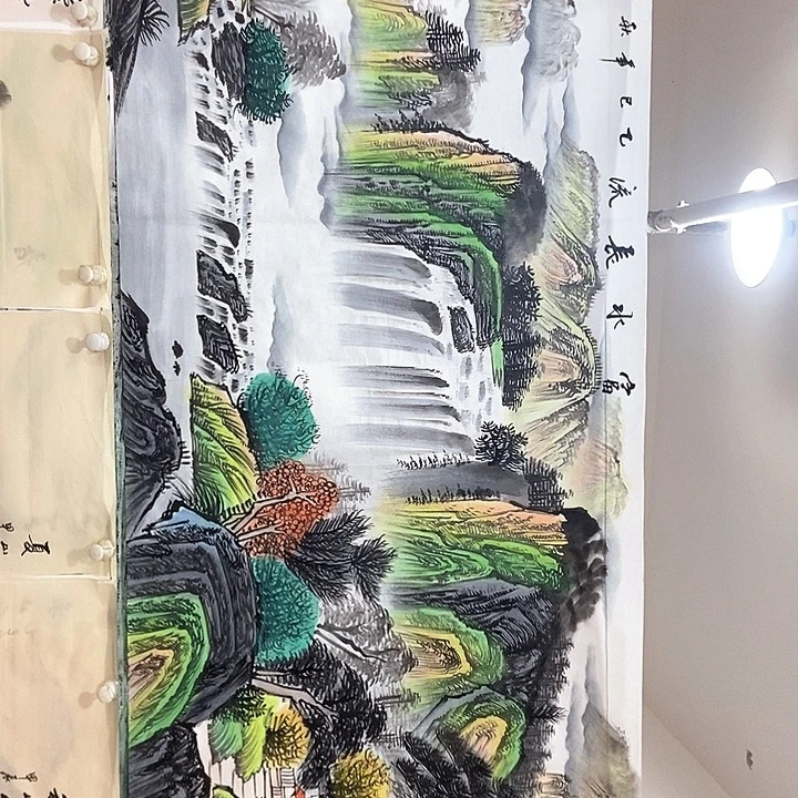 小周画廊的直播间