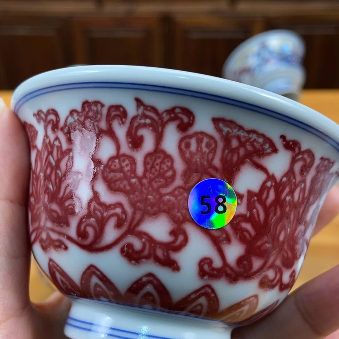 手绘现代茶具非古董