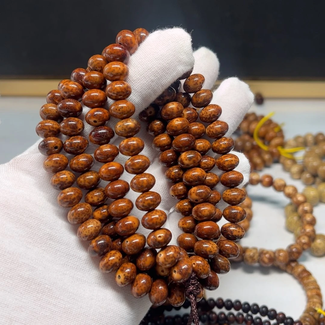 @***秦吊坠星月菩提10✖️7红虎皮