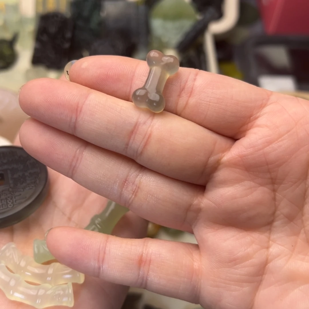 蛇纹石玉合金颈饰