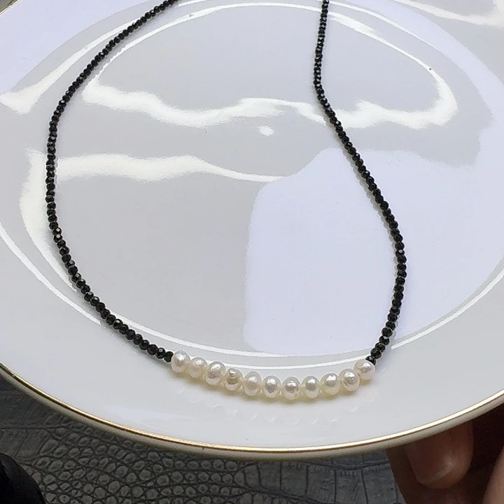 合金淡水珍珠耳饰