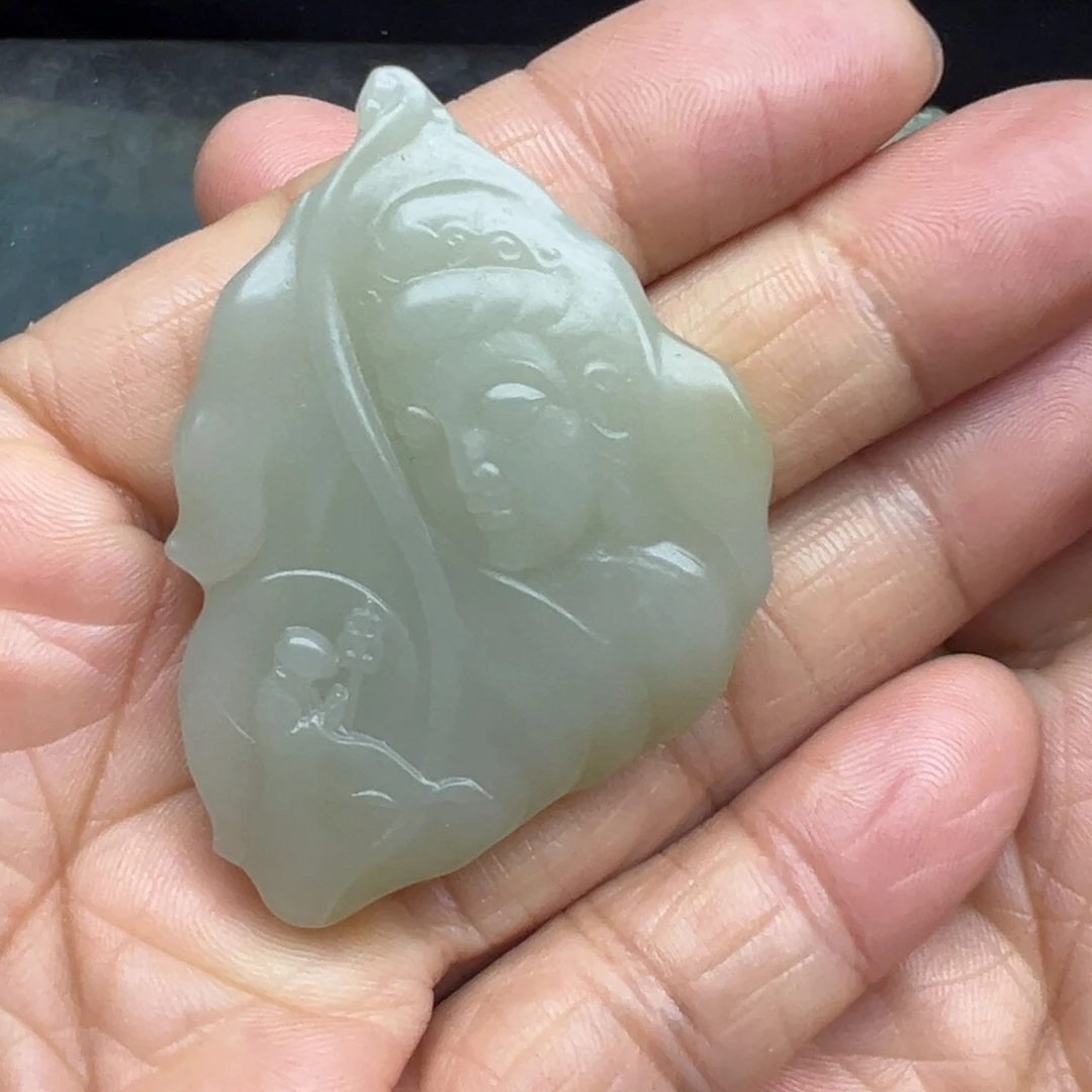 和田玉（糖玉）未镶嵌项链