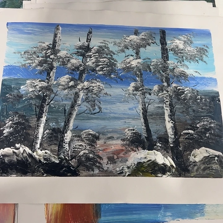 油画30*40手绘油画