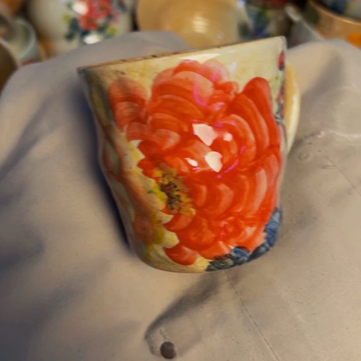 瓷片景德镇陶瓷手工手绘