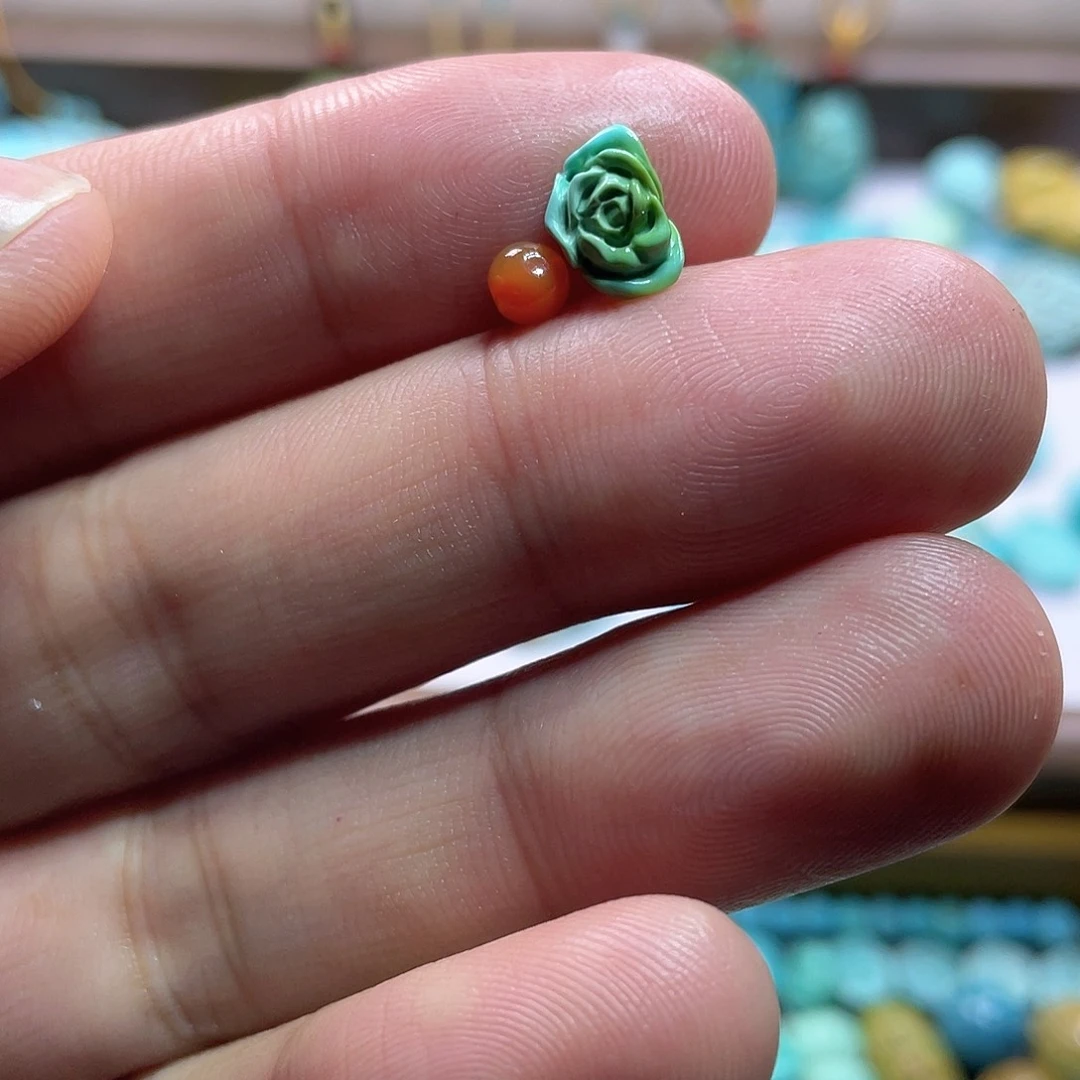 南红玛瑙未镶嵌配饰