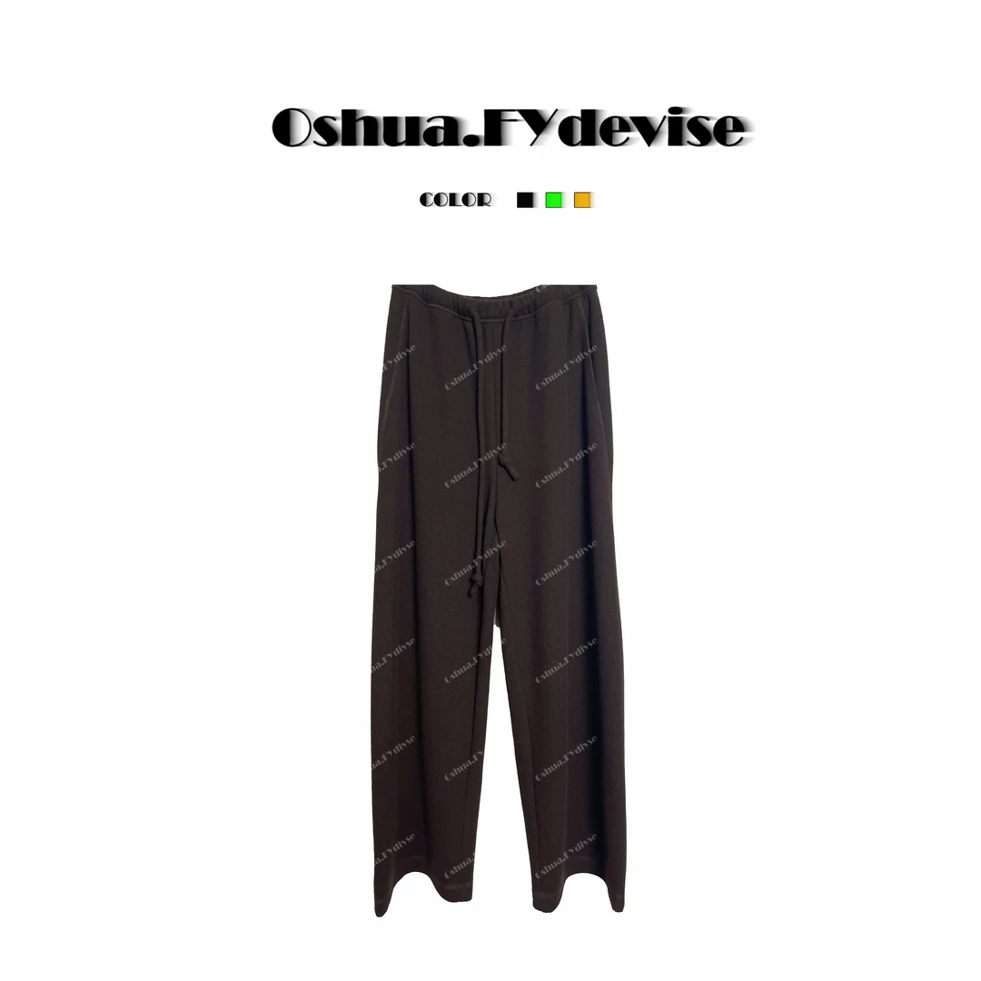Oshua.FYdevise定制面料极简时尚百搭弯刀裤