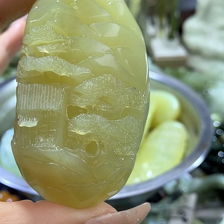 岫玉岫玉手把未镶嵌