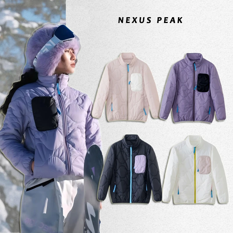 【NEXUS PEAK】冬日晴空顶流中间保暖层轻量化棉服情侣款上衣外套