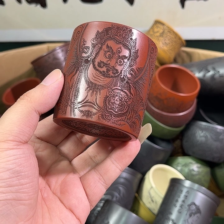 茶杯紫砂全手工紫砂主人杯
