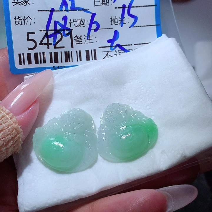 霍***修未镶嵌定制翡翠你