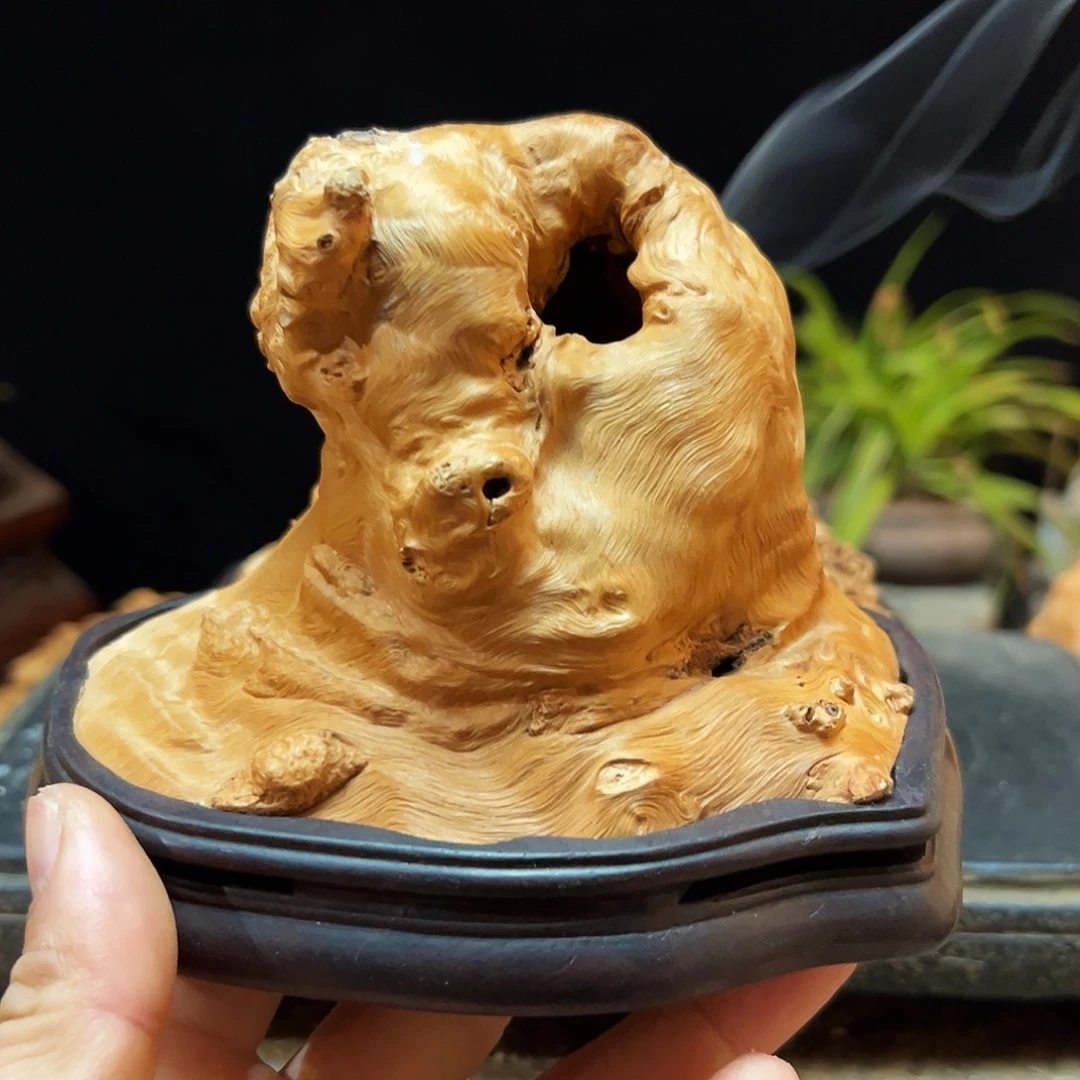 荔枝木熏香成品香炉
