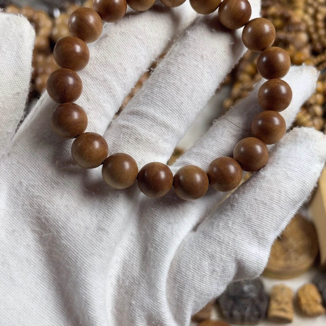 像***风手串/手链檀香木/老山檀香1.0横纹风化