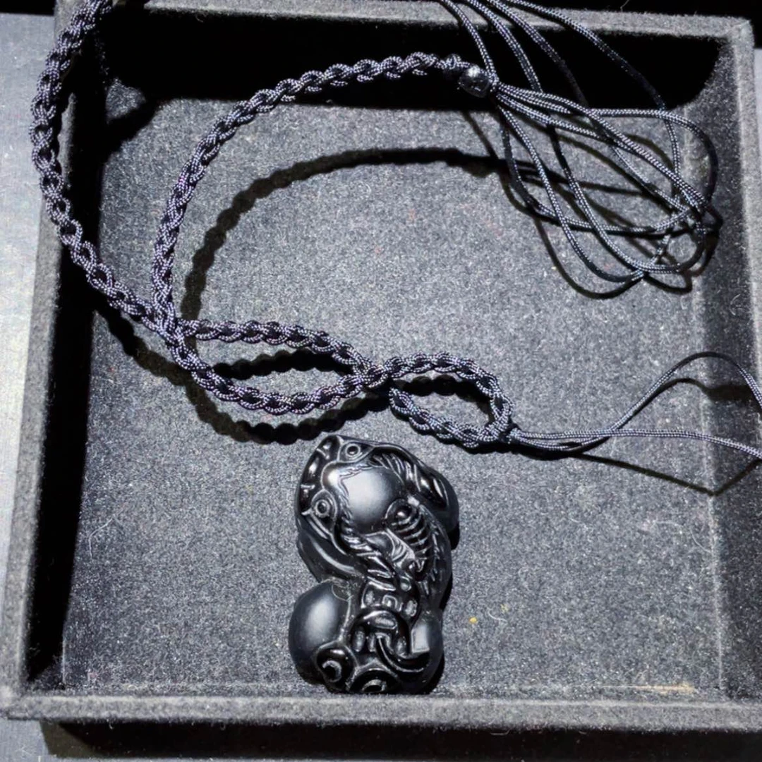 【闪购商品】黑曜岩吊坠(不含链)未镶嵌?****h