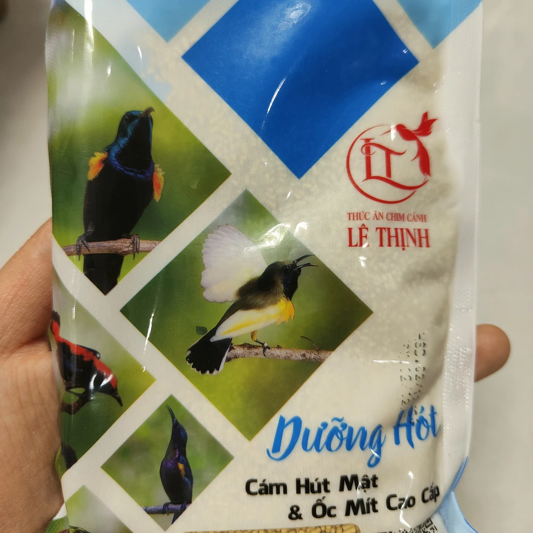 【越南LT正品鸟粮】太阳鸟叉尾花蜜上性大唱增色小颗粒料（本人自用）