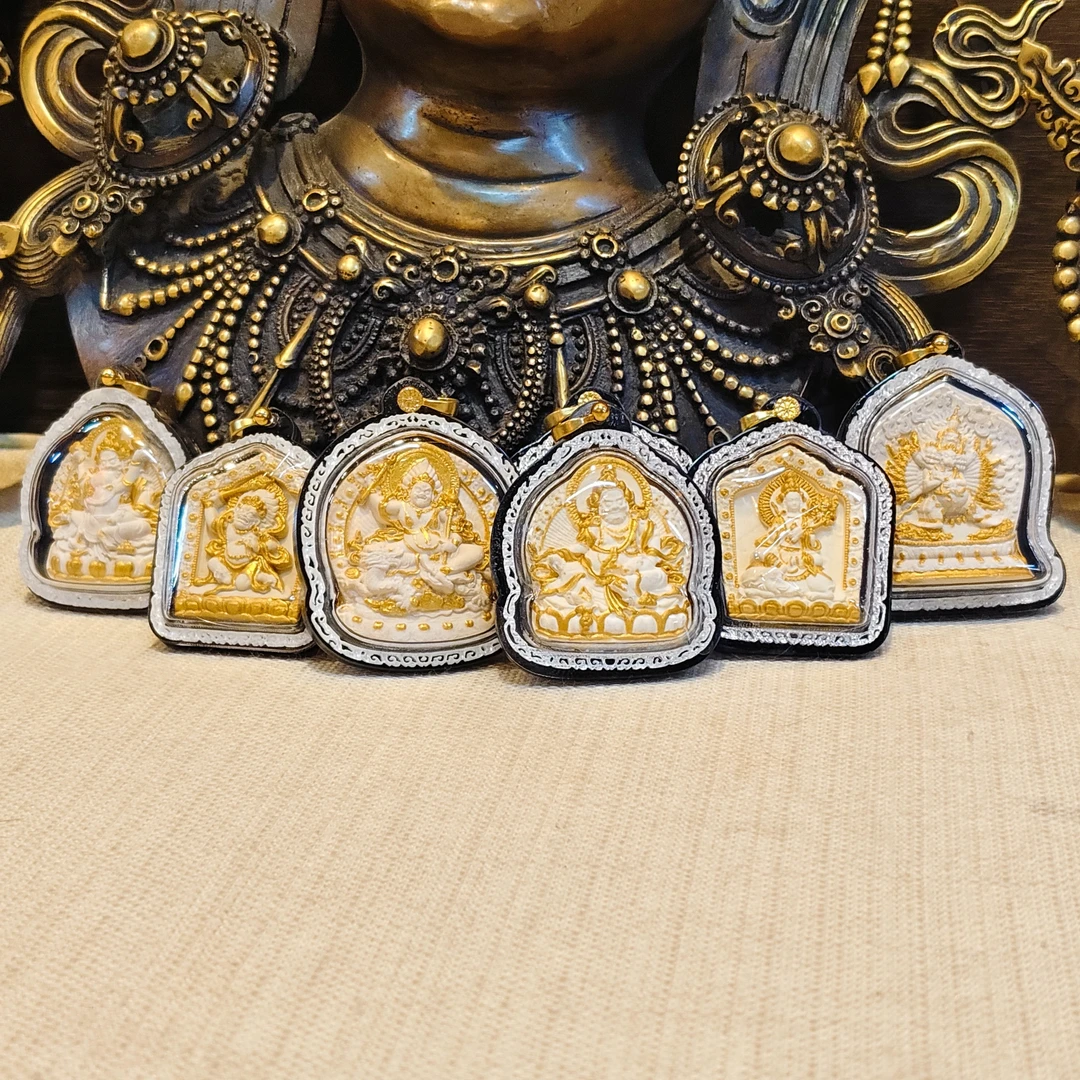 古法彩绘香灰擦擦佛亚克力外壳