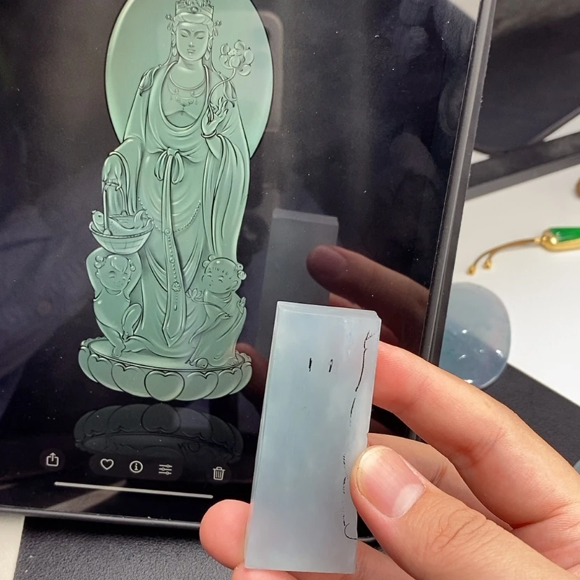 【闪购商品】定制翡翠未镶嵌包工