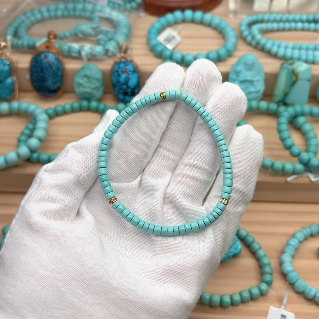 绿松石未镶嵌珠宝奇石