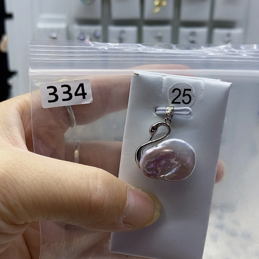 颈饰合金淡水珍珠