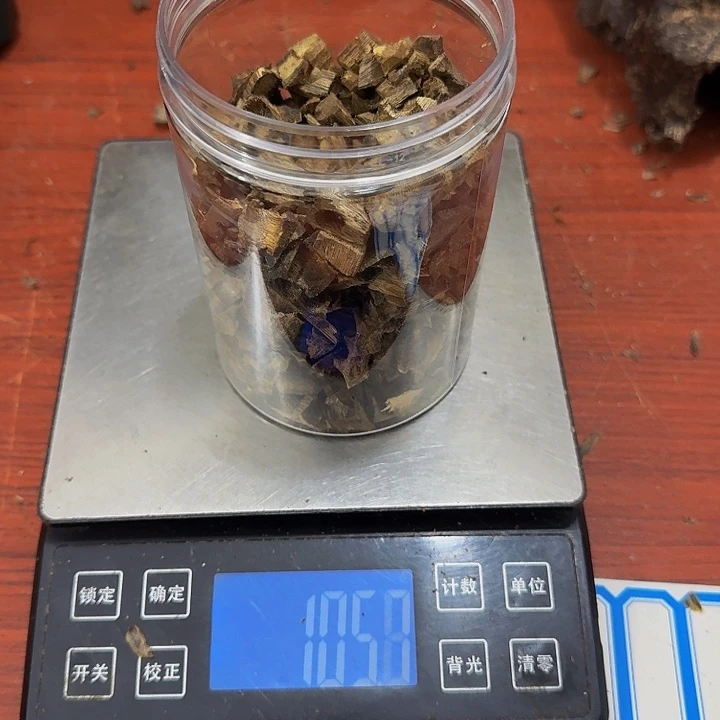 沉香木手把件君海南金沙叶品种碎料