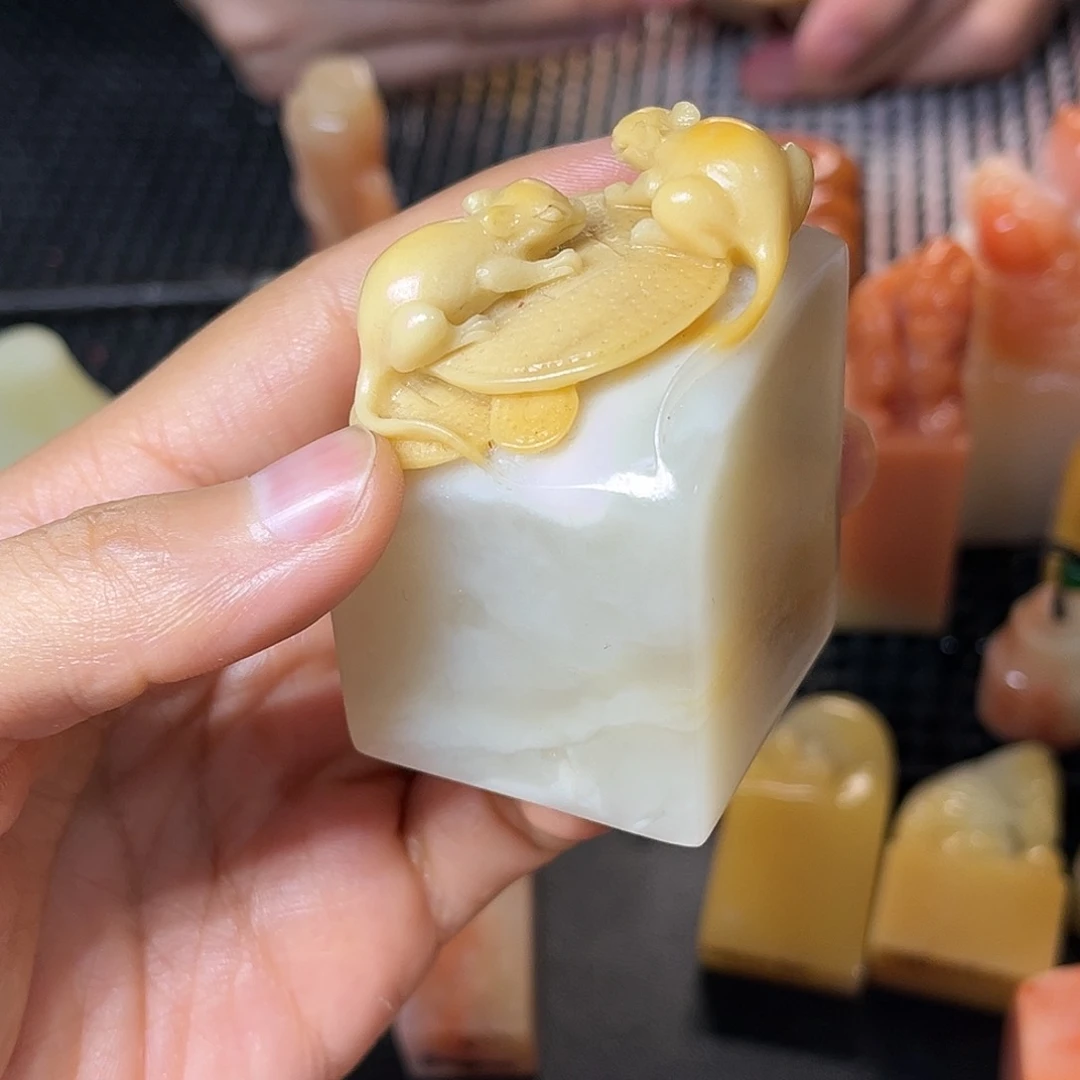 寿山石印石我都是自己买给