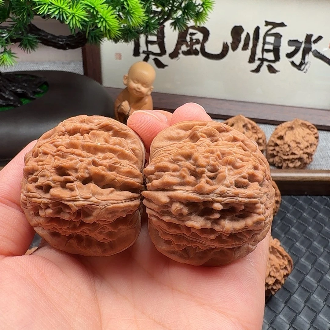 把件文玩核桃四座楼46