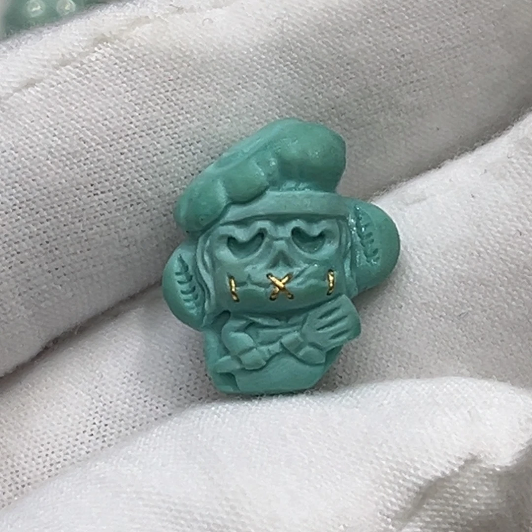 绿松石未镶嵌珠宝奇石