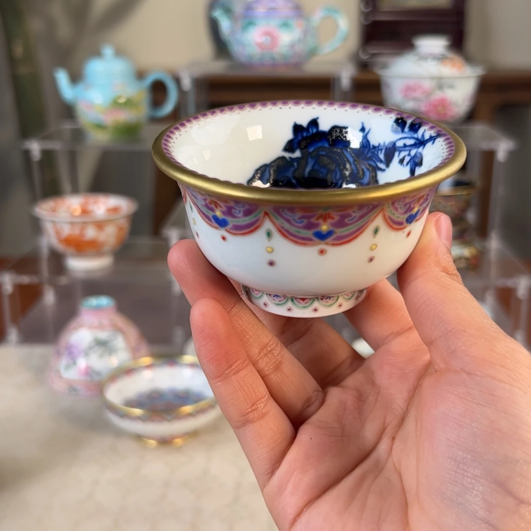 纯手工手绘 高端茶器