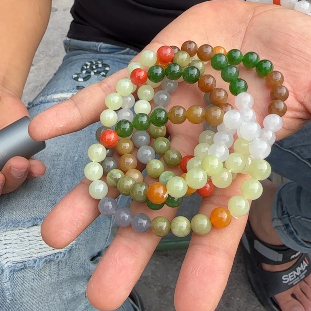 手串未镶嵌和田玉多样性拍一发一