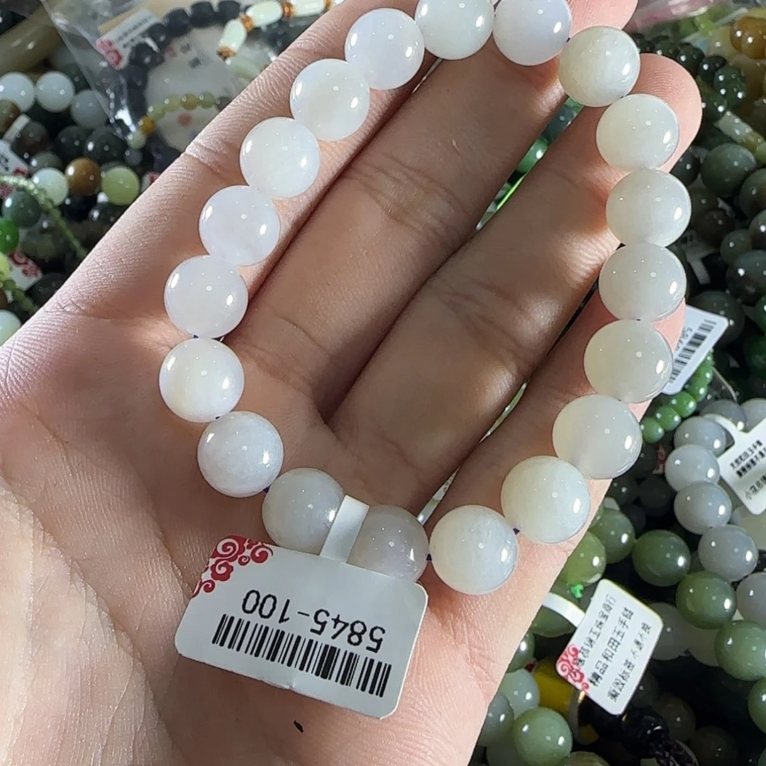 和田玉手链未镶嵌173