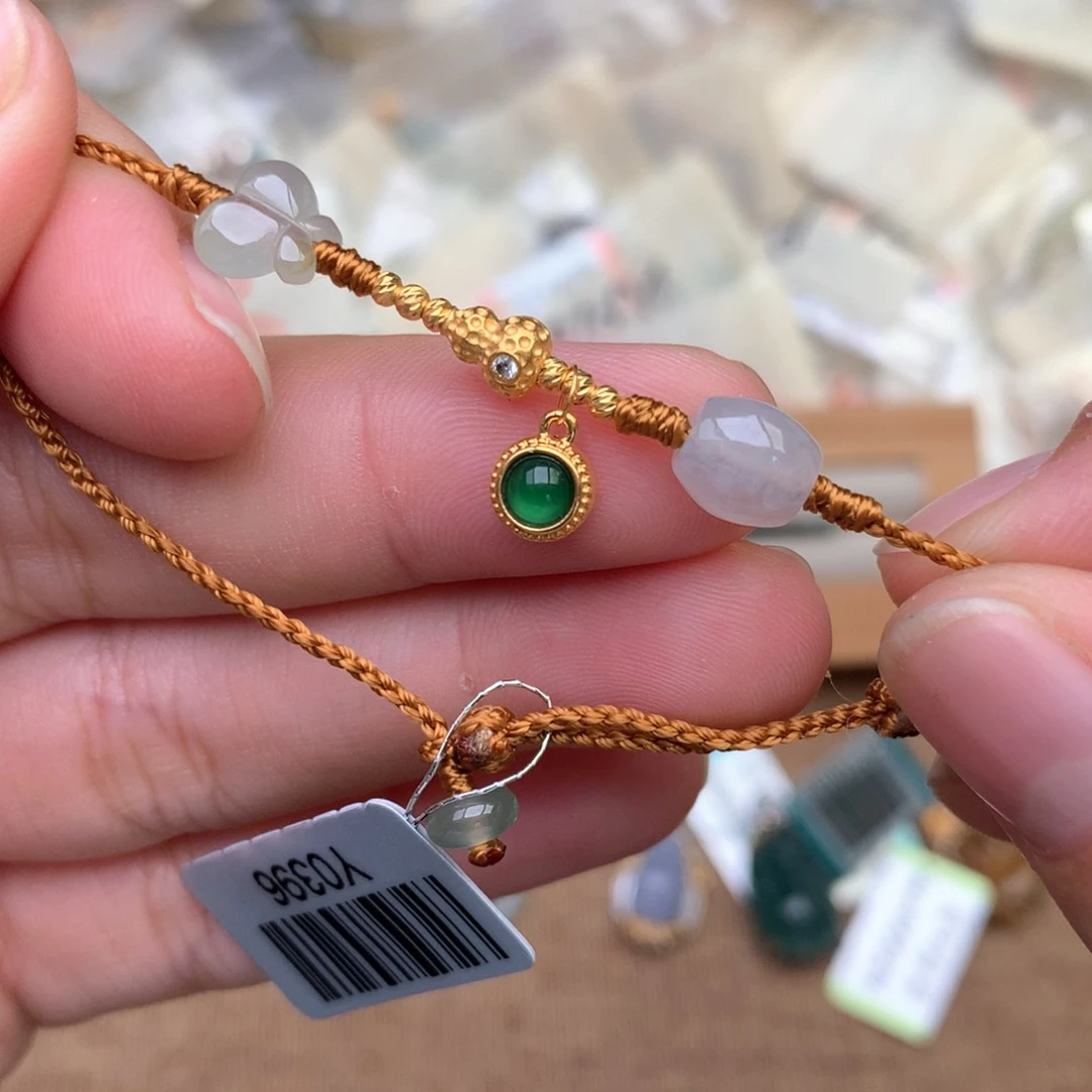 【闪购商品】18K金镶嵌挂件翡翠一
